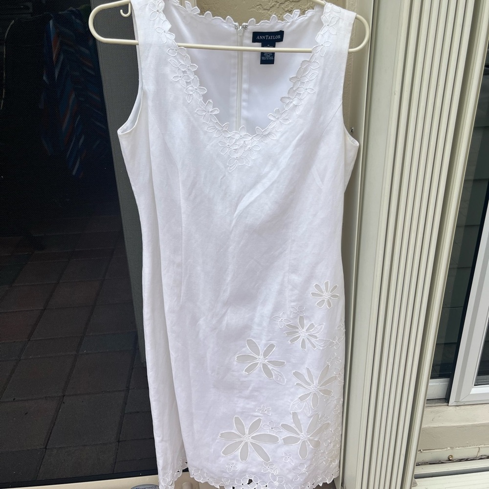 Ann Taylor linen/rayon dress.